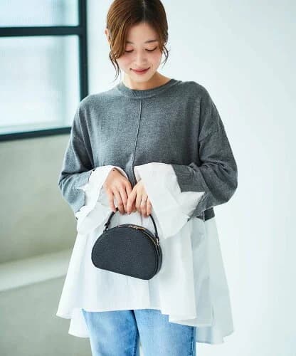 le.coeur blanc 《一部店舗/WEB限定》AULENTTIラウンドショルダー