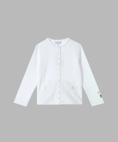 agnes b. ENFANT SES7 E CARDIGAN キッズ アーティスト カーディガンプレッション MA ZA SI