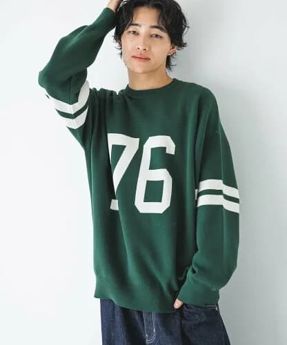 LOWRYS FARM 【UNISEX】ロゴニットクルー