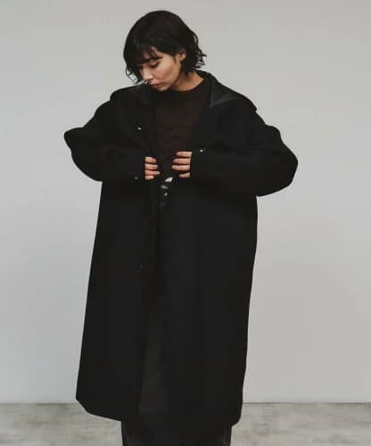 tk.TAKEO KIKUCHI ビーバー仕上げフーデットコート