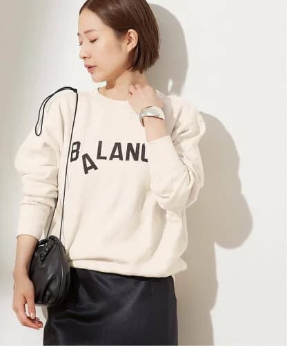 JOURNAL STANDARD L'ESSAGE 《追加予約2》【MIXTA/ミクスタ】BALANCE CREW SWEAT SHIRTS:スウェット