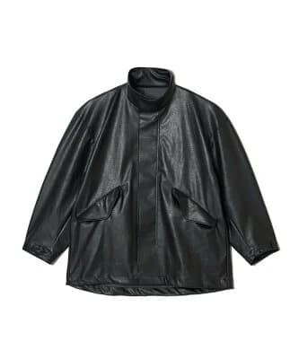 N.HOOLYWOOD COMPILE STAND COLLAR COAT