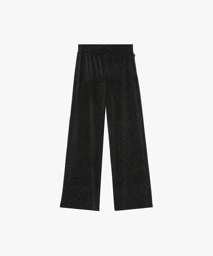 agnes b. FEMME JJK6 PANTALON ベロア ワイドパンツ