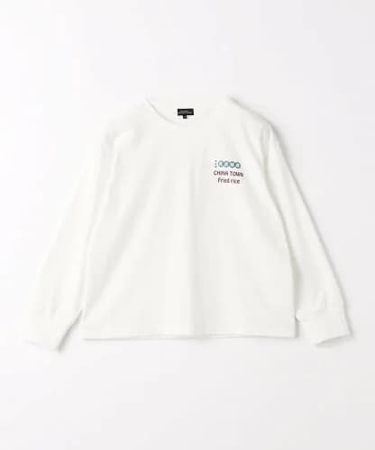 UNITED ARROWS green label relaxing お食事プリント プルオーバー ロングスリーブ100cm-130cm