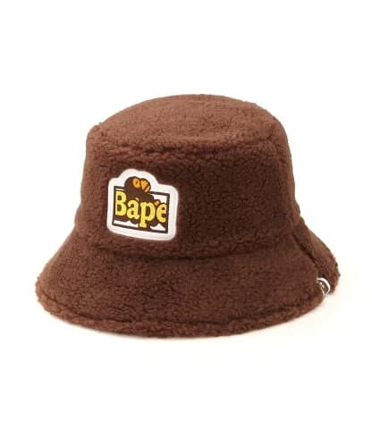 A BATHING APE BABY MILO BOA HAT