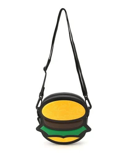 A BATHING APE HAMBURGER MINI SHOULDER BAG