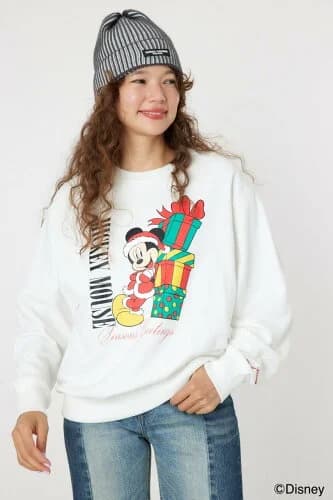 RODEO CROWNS WIDE BOWL 【UNISEX】(MICKEY)Xmasスウェットトップス