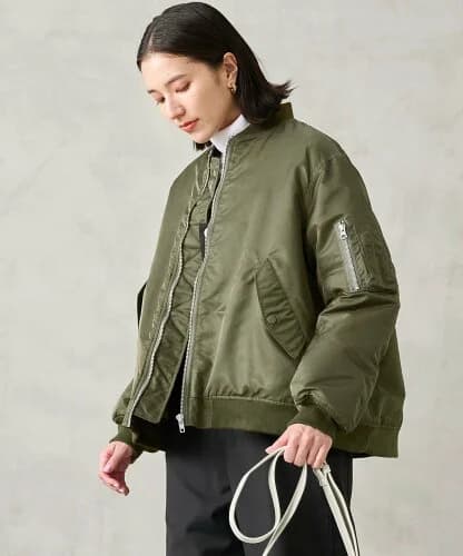 UNITED ARROWS green label relaxing 【別注】＜KIFFE＞ フレア MA-1