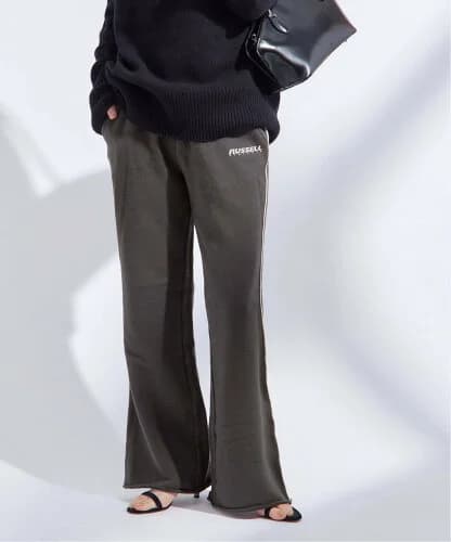 JOURNAL STANDARD L'ESSAGE 《予約》《別注》【RUSSELL ATHLETIC】HIGH COTTON ラインパンツ:スウェットパンツ