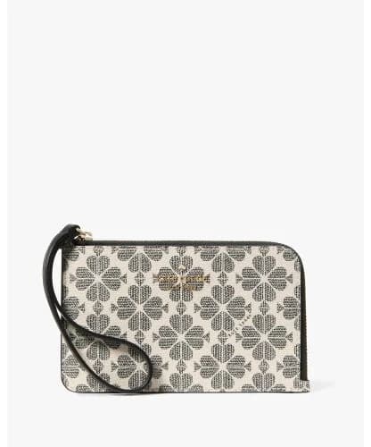 kate spade new york ルーシー スペード フラワー スモール L-ジップ リスレット