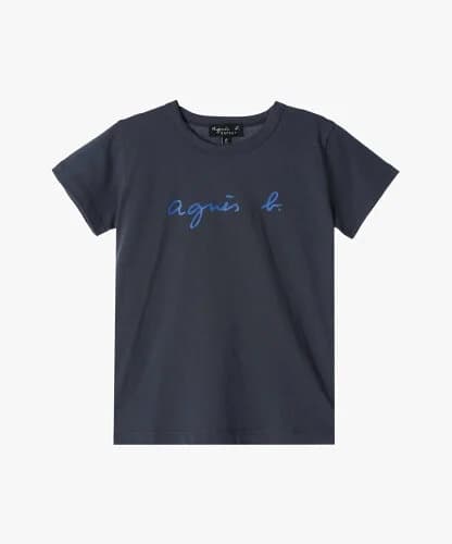 agnes b. ENFANT S137 E TS キッズ ロゴTシャツ