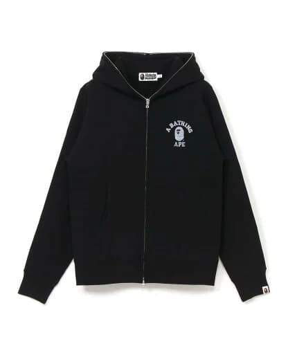 A BATHING APE OVER PRINT FULL ZIP HOODIE