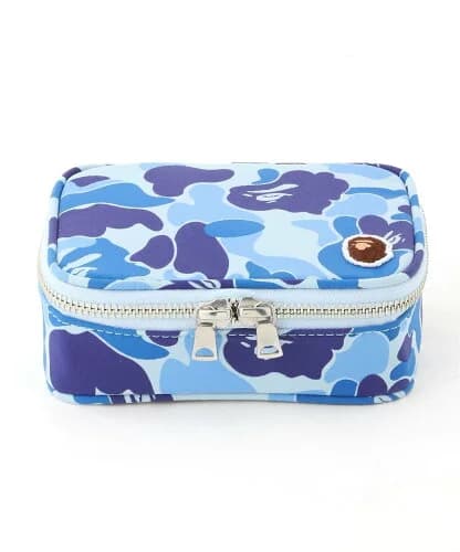 A BATHING APE ABC CAMO AMENITY POUCH