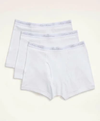 BROOKS BROTHERS スーピマコットン 3パック ボクサーブリーフ Traditional Fit