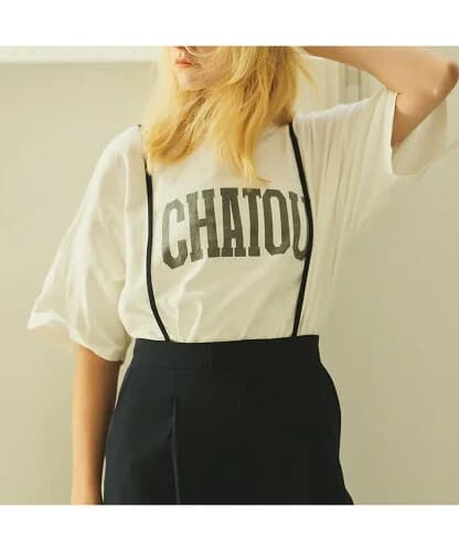 Rouge vif la cle 【REMI RELIEF/レミレリーフ】別注 CHATOU Tシャツ【予約】