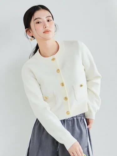 LILY BROWN ニットジャケット