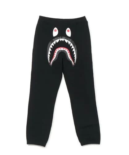 A BATHING APE SHARK REGULAR FIT SWEAT PANTS