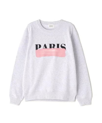 B'2nd DROIT BELLO PINKブラッシュPARIS スウェット