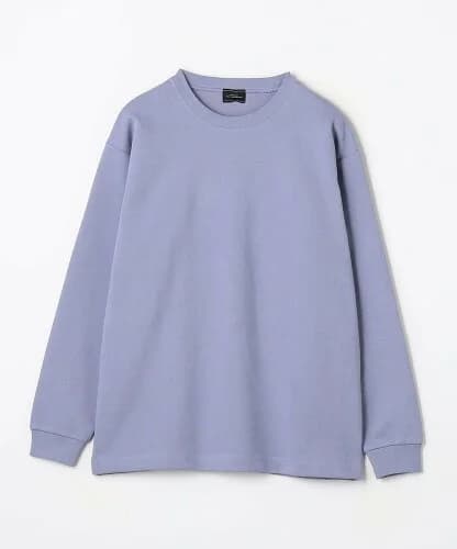 UNITED ARROWS green label relaxing SUVIN ツイル クルーネック カットソー