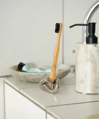 JOURNAL STANDARD FURNITURE TOOTHBRUSH STAND 歯ブラシスタンド シルバー