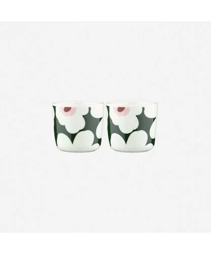 Marimekko 【Rakuten fashion先行受注】【日本限定】Unikko コーヒーカップセット(ハンドルなし)200ml