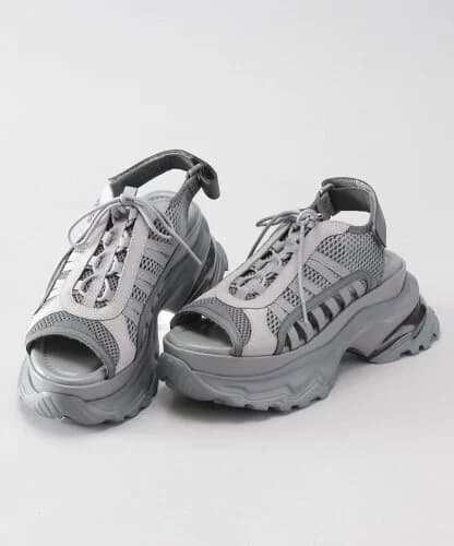 JEANASIS レースアップスニーカーサンダル
