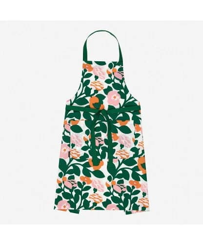 Marimekko Pieni Green Green エプロン