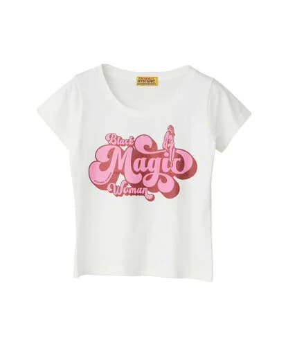 HYSTERIC GLAMOUR BLACK MAGIC WOMAN チビTシャツ