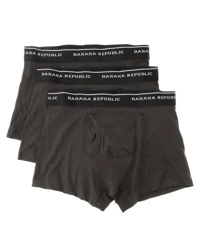 BANANA REPUBLIC FACTORY STORE 3 PACK PERFORMANCE UNDERWEAR SINGLE COLOR