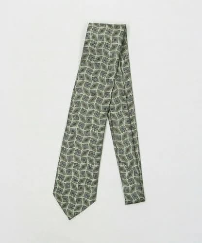 UNITED ARROWS green label relaxing ＜Luisa Esposito＞8.0cm スタンプ コモン6 ネクタイ