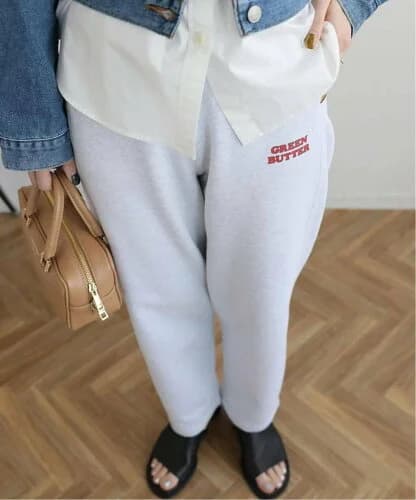 JOURNAL STANDARD relume 【GREEN BUTTER/グリーンバター】 N.08 Sweat Pants