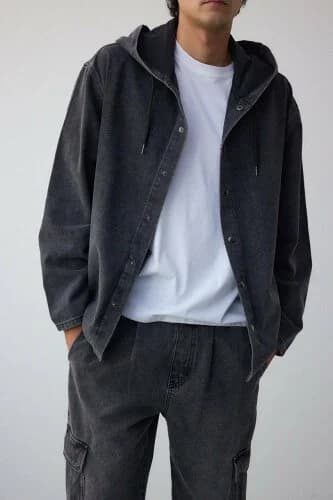 AZUL DENIM ショートモッズ