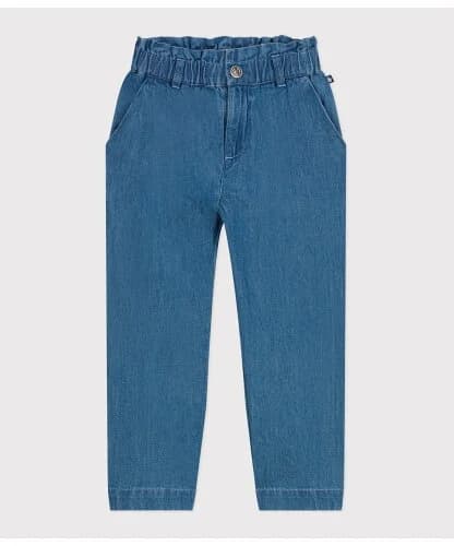 PETIT BATEAU ライトデニムパンツ