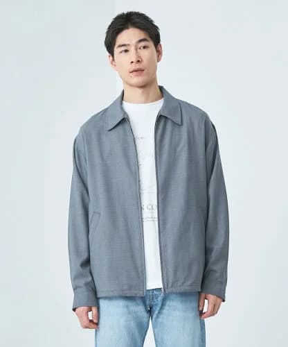 UNITED ARROWS green label relaxing TW マイクロチェック ブルゾン