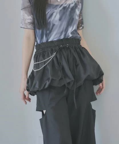 HARE バルーンペプラムベルト