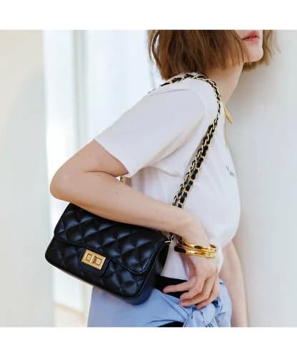 Rouge vif la cle 【AULENTTI/オウレンティ】チェーンミニショルダー