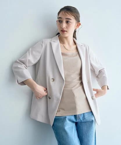 YECCA VECCA ダブルブレストジャケット