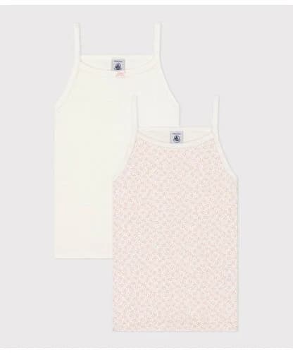 PETIT BATEAU キャミソール2枚組