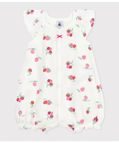 PETIT BATEAU ショートロンパース