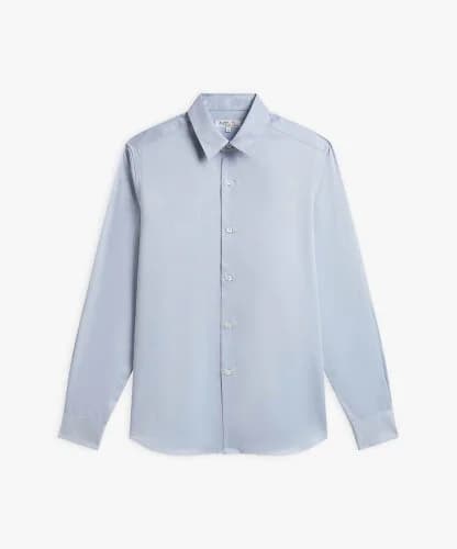 agnes b. メンズ コットン 長袖 シャツ "Andy"