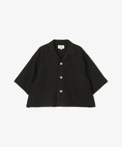 LE GLAZIK ｜ オープンカラー半袖シャツ WOMEN