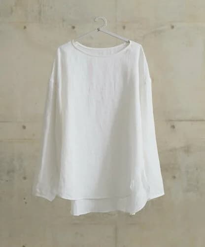BEARDSLEY 《15 quinze》リネンロングスリーブブラウス