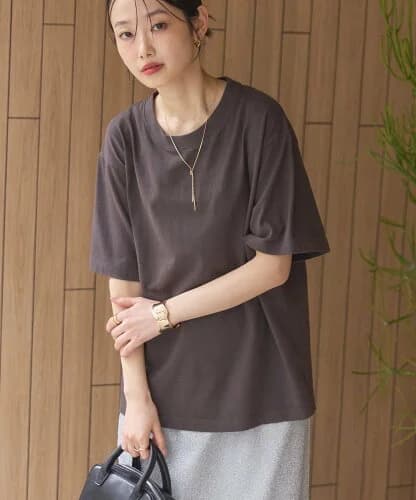 AMERICAN HOLIC ガーメントダイ加工無地Tシャツ
