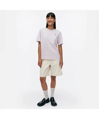 Marimekko Tasaraita Tシャツ