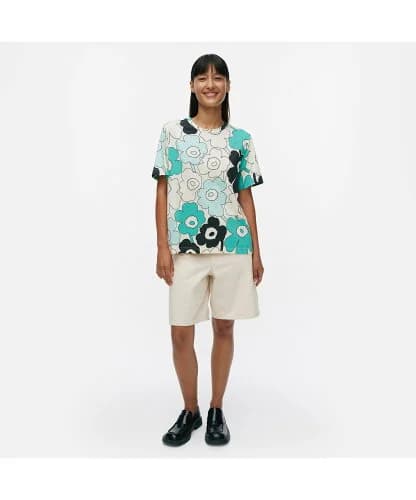 Marimekko 【アジア限定】Erna Piirto Unikko Tシャツ