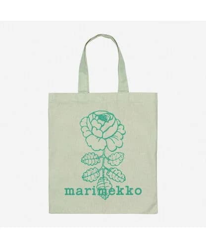 Marimekko Vankka Vihkiruusu Placement トートバッグ