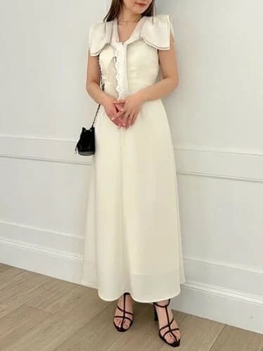 SNIDEL セーラースカーフワンピース