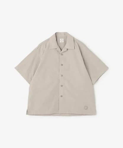 ORCIVAL ｜ コットンポプリン オープンカラー半袖シャツ WOMEN