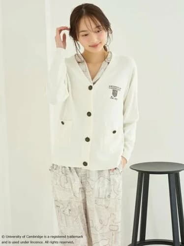 SNIDEL HOME 【University of Cambridge】ニットカーディガン