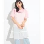 アンサンブル 「17kg/イチナナキログラム」コラボ プリーツキャミワンピース+Tシャツ セット キッズ